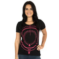 Traditional Symmetry Raw Edge Tee