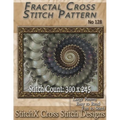 Fractal Cross Stitch Pattern - No. 128 - Paperback