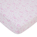 The Little Mermaid Pink and White Ariel Cute by Nature Fitted Crib Sheet