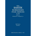 Romanian Folk Dances, Sz.68: Full score - Paperback