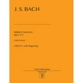 Italian Concerto: Urtext with fingering - Paperback