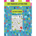 Dot Marker Letter Search Activity Book - Paperback