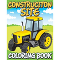 Construction Site Coloring Book - Paperback