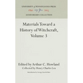 Materials Toward a History of Witchcraft - Hardcover