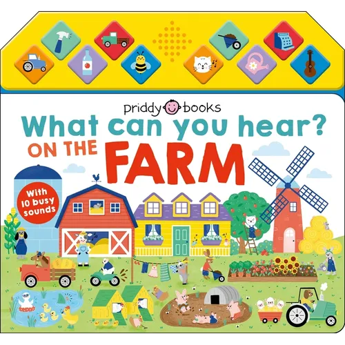 What Can You Hear on the Farm? - Board Book