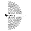Eclipse: 30 Half-Mandalas For Colouring - Paperback