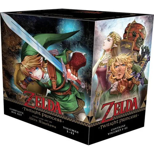 The Legend of Zelda: Twilight Princess Complete Box Set: Includes Volumes 1-11 with Premium - Paperback