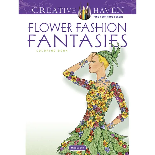 Flower Fashion Fantasies - Paperback
