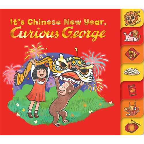 It's Chinese New Year, Curious George! - Board Book