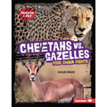 Cheetahs vs. Gazelles: Food Chain Fights - Library Binding