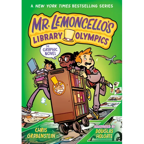 Mr. Lemoncello's Library Olympics: The Graphic Novel - Hardcover