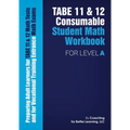 TABE 11 and 12 Consumable Student Math Workbook for Level A - Paperback