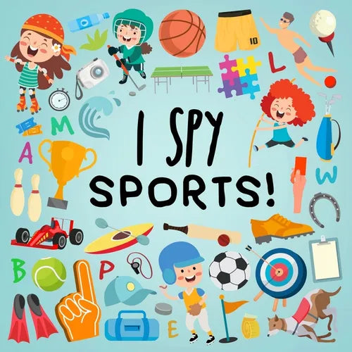 I Spy - Sports!: A Fun Guessing Game for 3-5 Year Olds! - Paperback