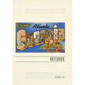 Vintage Lined Notebook Greetings from Atlanta - Paperback