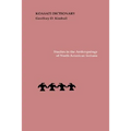Koasati Dictionary - Hardcover