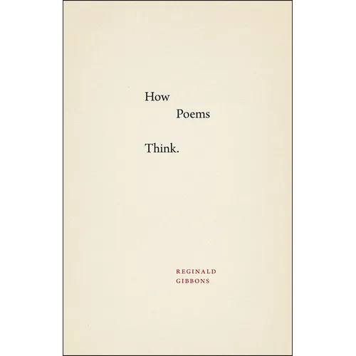 How Poems Think - Paperback