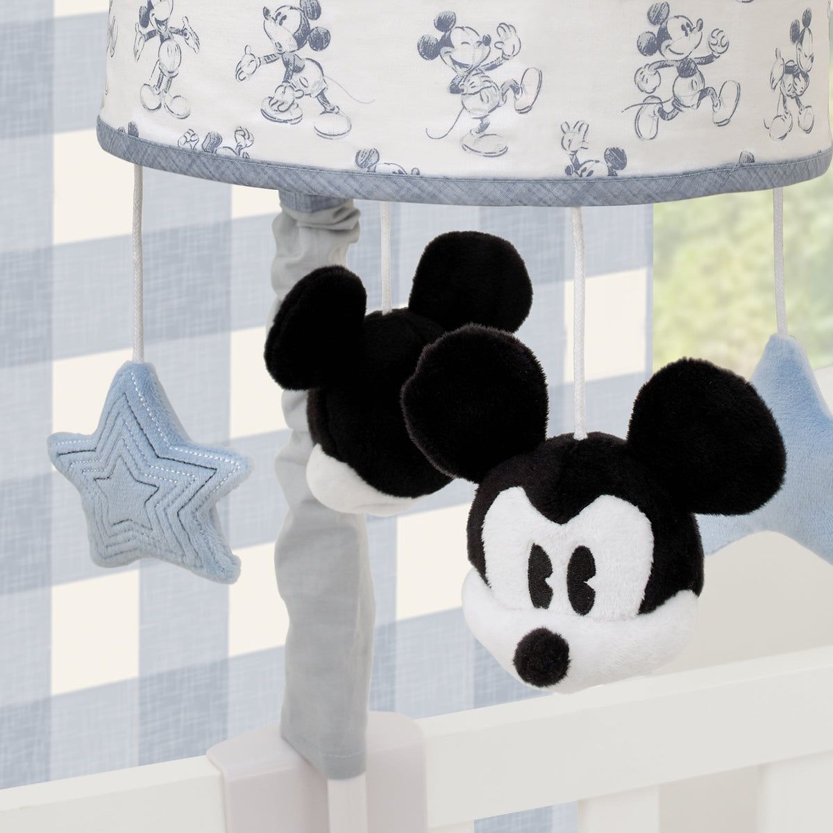 Mickey Mouse - Call Me Mickey Blue and White Stars Musical Mobile