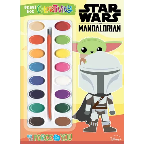 Star Wars the Mandalorian: May the Force Be with You: Paint Box Colortivity - Paperback