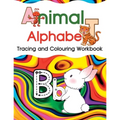 Animal Alphabet: Tracing and Colouring Workbook - Paperback