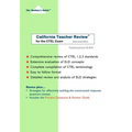 California Teacher Review (Extended Edition): for the CTEL Exam - Paperback