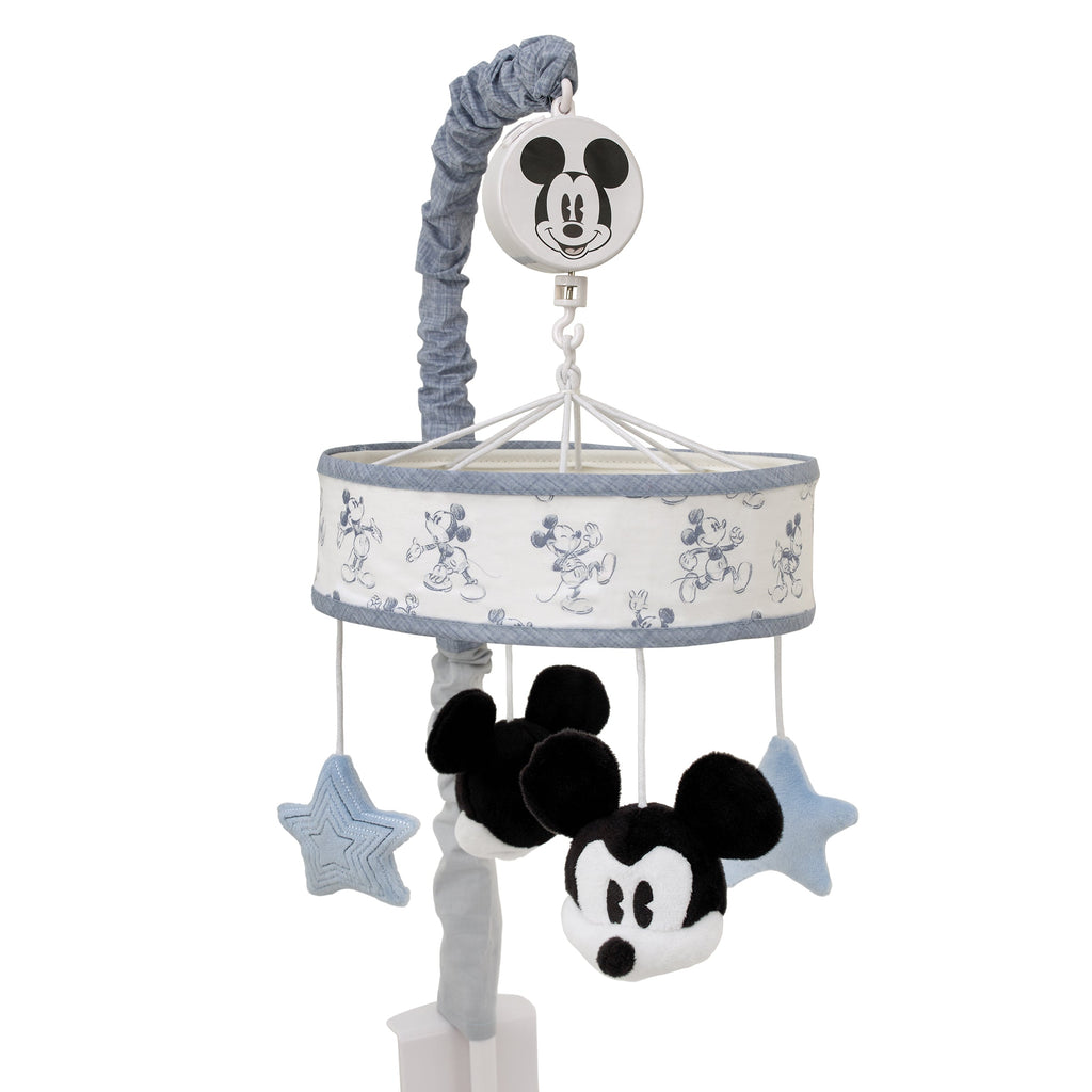Mickey Mouse - Call Me Mickey Blue and White Stars Musical Mobile