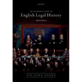 Introduction to English Legal History - Paperback