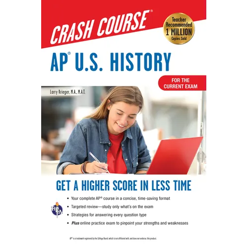 AP U.S. History Crash Course, Book + Online: Get a Higher Score in Less Time - Paperback