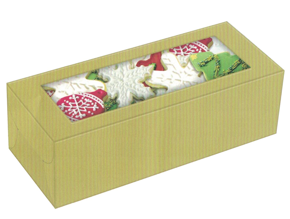 Medium Window Top Treat Box 2 Pack - Gold