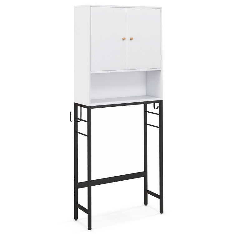 Laundry Room Bundle: 4-in-1 Storage Set Storage Cabinets and Rack Set