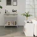 5-Piece Modern Living Room Furniture Set: Side table+Coffee table+Console table+Bookcase+Corner shelf
