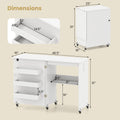 Sewing Machine and Table Set with Charging Station Folding Craft Desk and Beginner Sewing Machine