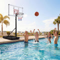 Portable Basketball Hoop Adjustable 4.1-10 Feet with Base