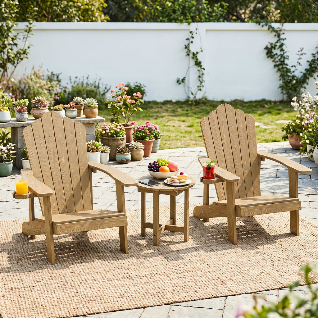 Adirondack Side Table 18x18 Weather-Resistant HIPS