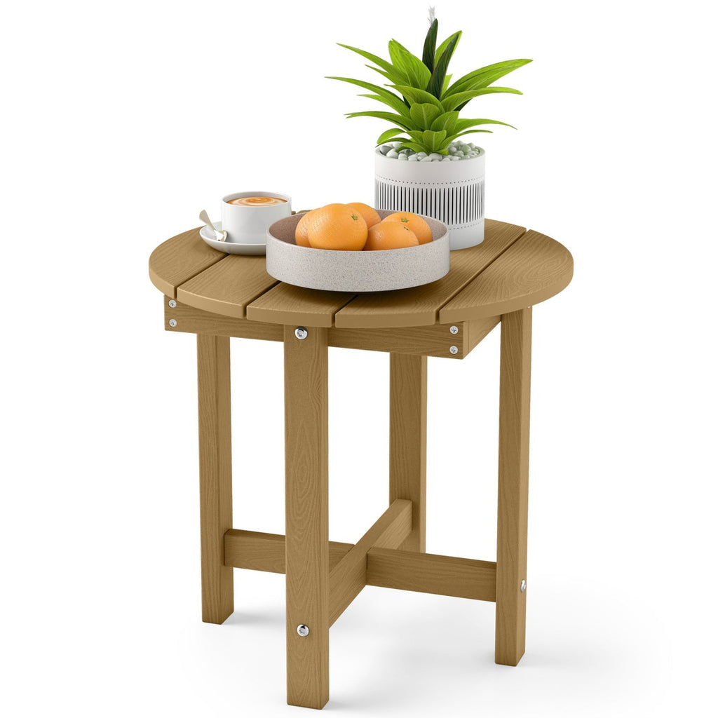 Adirondack Side Table 18x18 Weather-Resistant HIPS