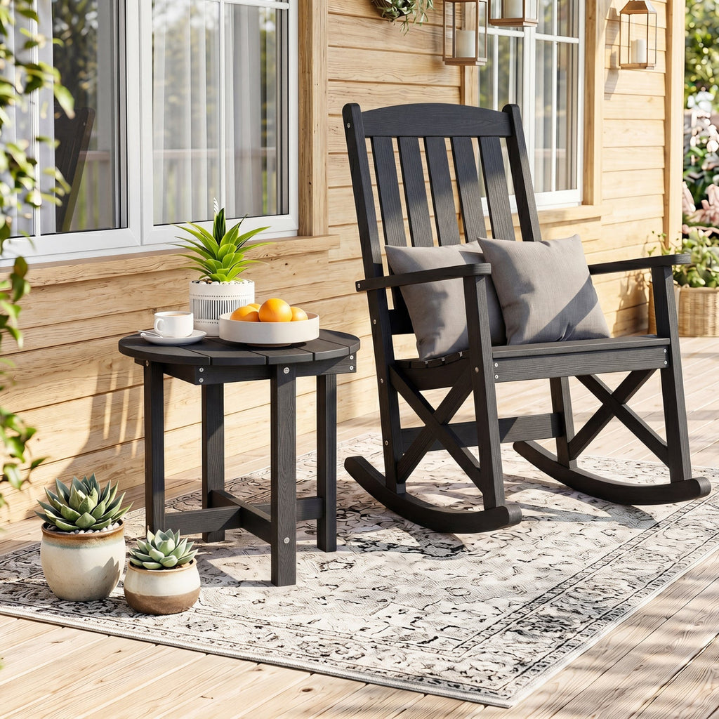 Adirondack Side Table 18x18 Weather-Resistant HIPS