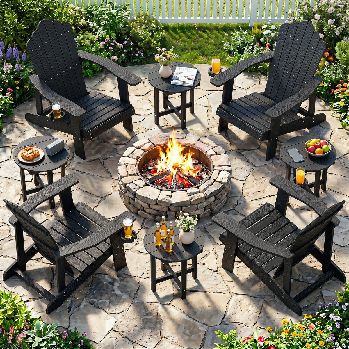 Adirondack Side Table 18x18 Weather-Resistant HIPS