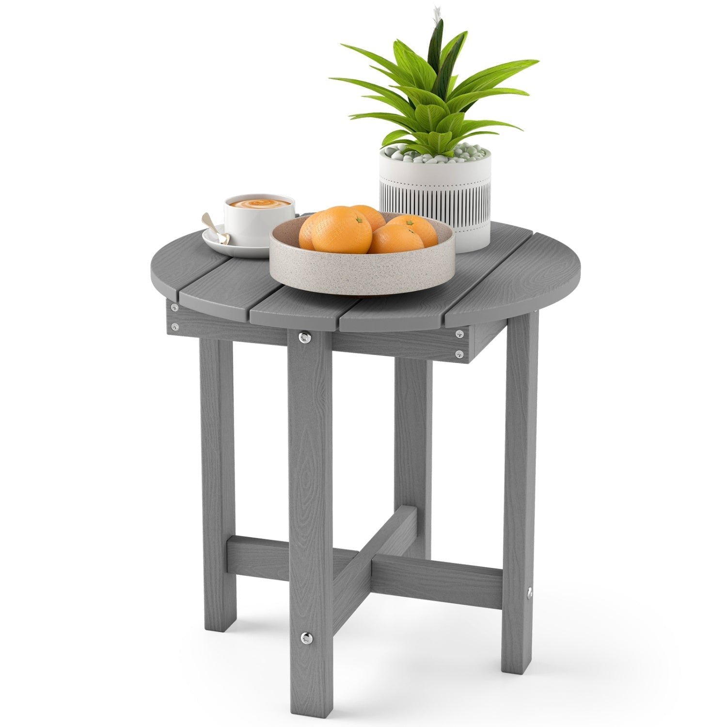 Adirondack Side Table 18x18 Weather-Resistant HIPS