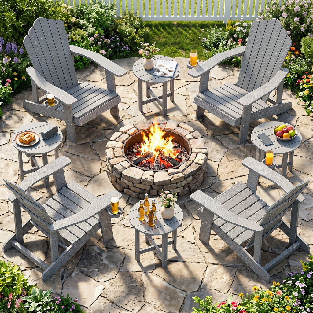 Adirondack Side Table 18x18 Weather-Resistant HIPS