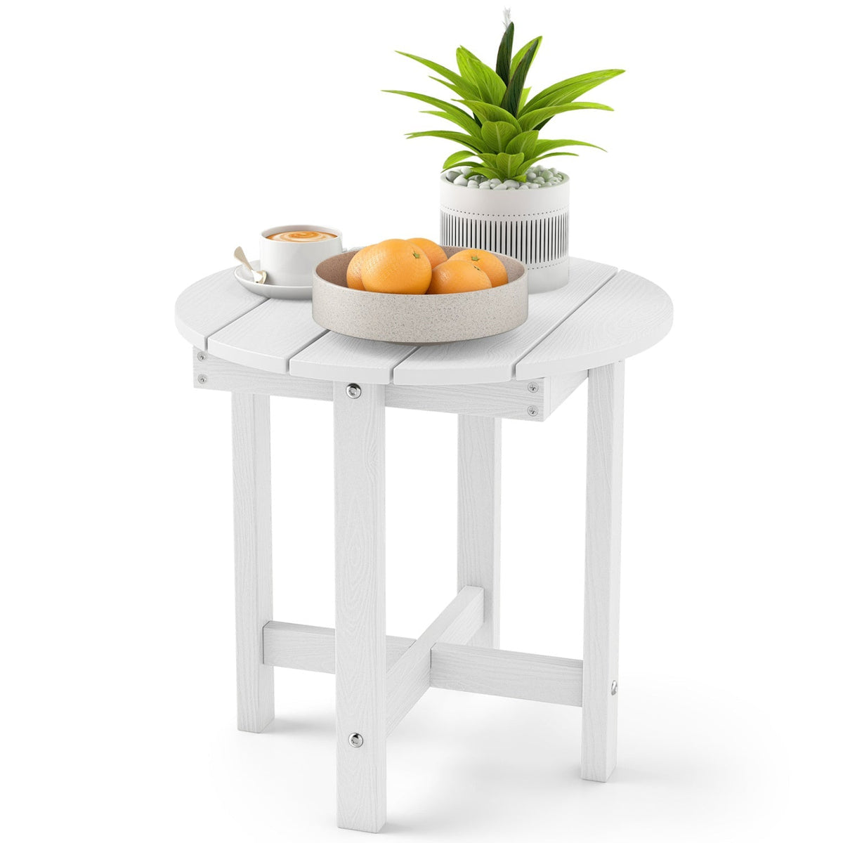 Adirondack Side Table 18x18 Weather-Resistant HIPS