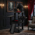 50-Inch Gothic Multi-Level Cat Tree with Castle House