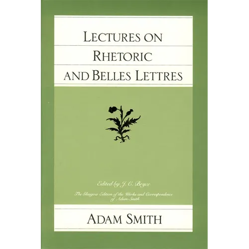 Lectures on Rhetoric and Belles Lettres - Paperback
