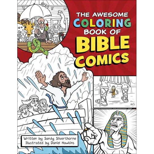 The Awesome Coloring Book of Bible Comics - Paperback