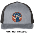 USA Statue Of Liberty UV Printed Hat Patch