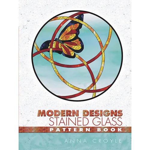 Modern Designs Stained Glass Pattern Book - Paperback