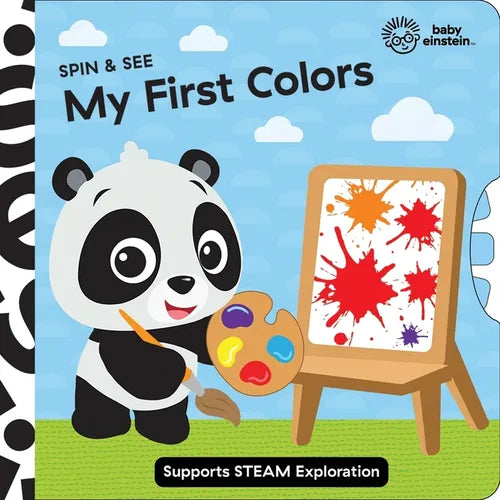 Baby Einstein: My First Colors Spin & See - Board Book