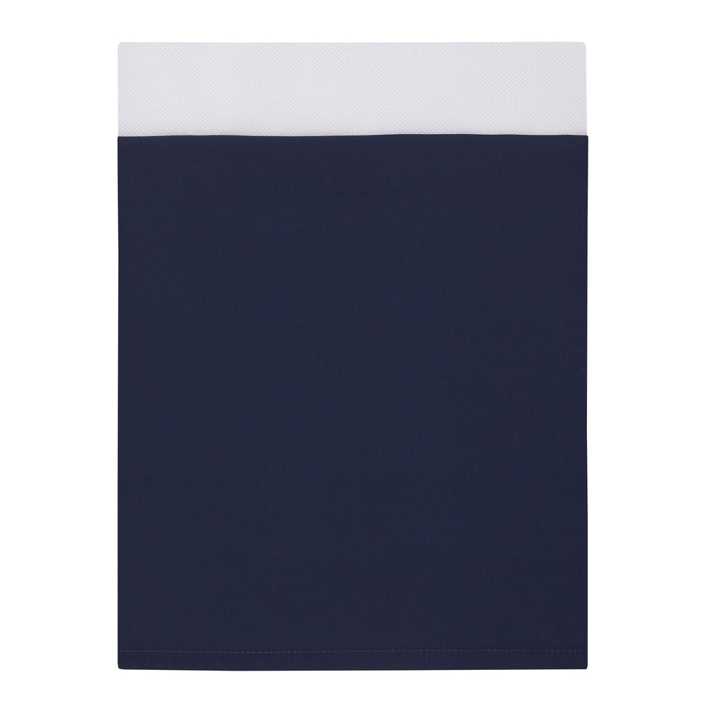 National Park Navy Buffalo Check, Gray, Blue, and Brown Camping Bear, Deer, and Fox 3 Piece Nursery Crib Bedding Set - Comforter, Fitted Crib Sheet, and Crib Skirt
