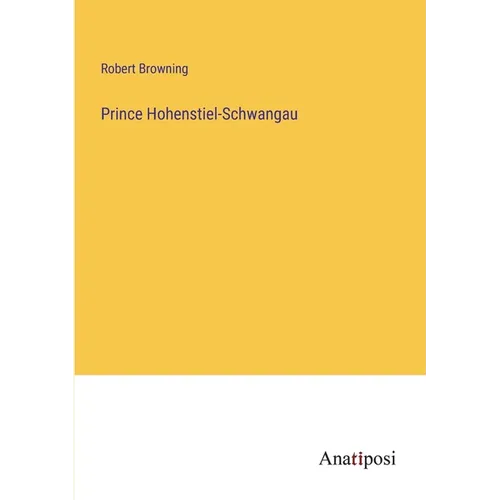 Prince Hohenstiel-Schwangau - Paperback