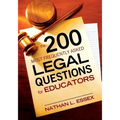 The 200 Most Frequently Asked Legal Questions for Educators - Paperback