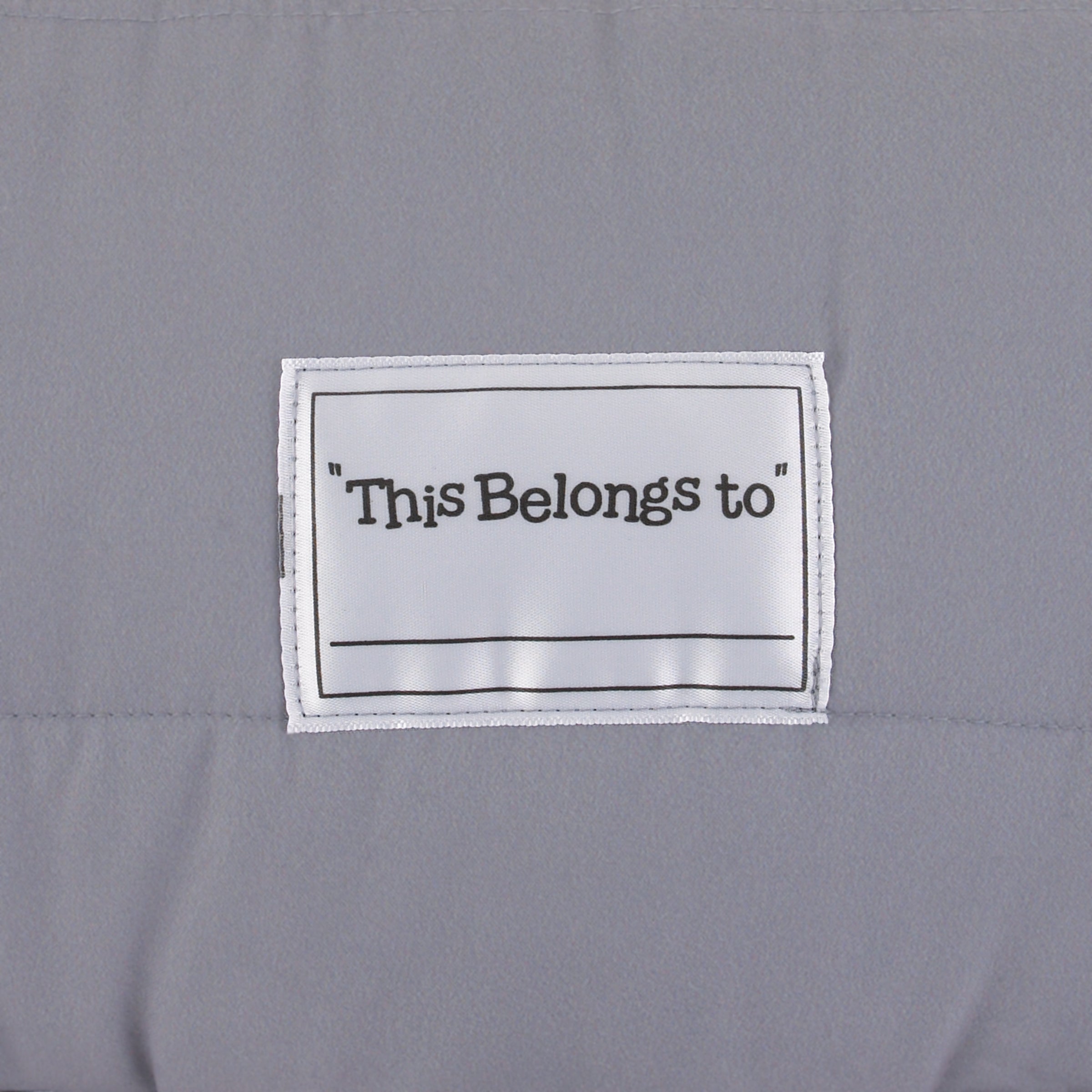 Grey, Red, Yellow and Blue Construction Toddler Nap Mat with Pillow and Blanket