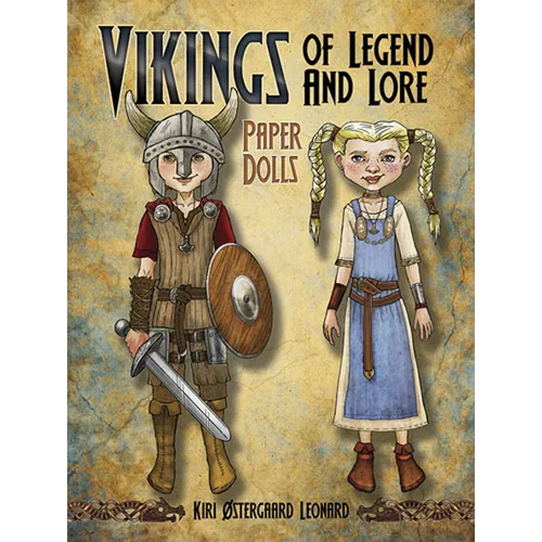 Vikings of Legend and Lore Paper Dolls - Paperback